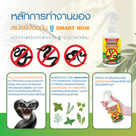 สเปรย์สมุนไพรไล่งู SMARTNOW 250 มล._2