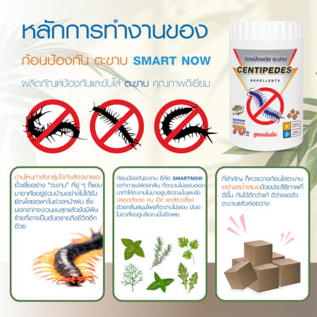 ก้อนป้องกันตะขาบ SMARTNOW บรรจุ 30 ก้อน/กระปุก_2