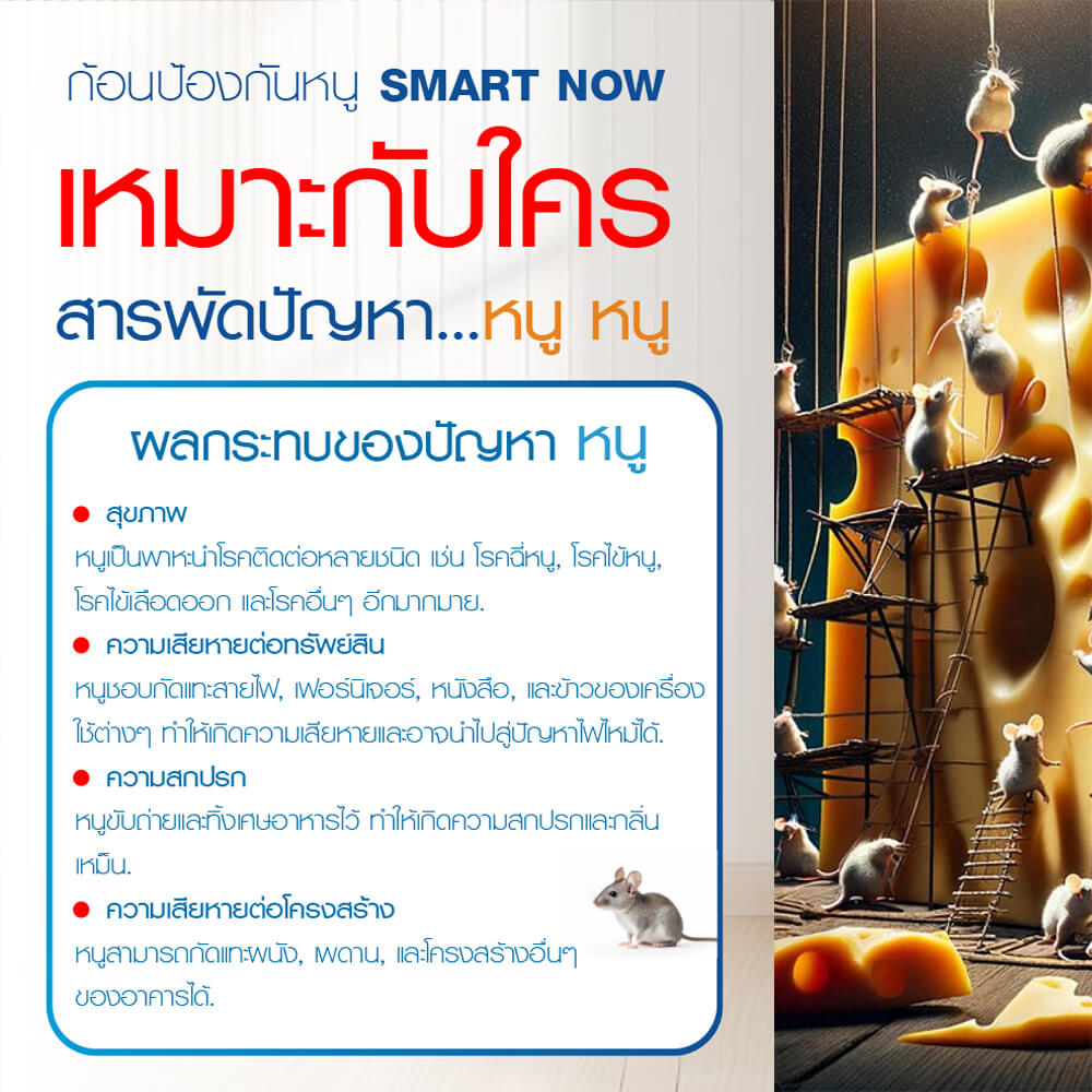 ก้อนป้องกันหนู SMARTNOW บรรจุ 30 ก้อน/กระปุก_4