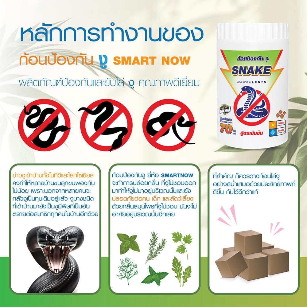 ก้อนป้องกันงู SMARTNOW บรรจุ 30 ก้อน_2