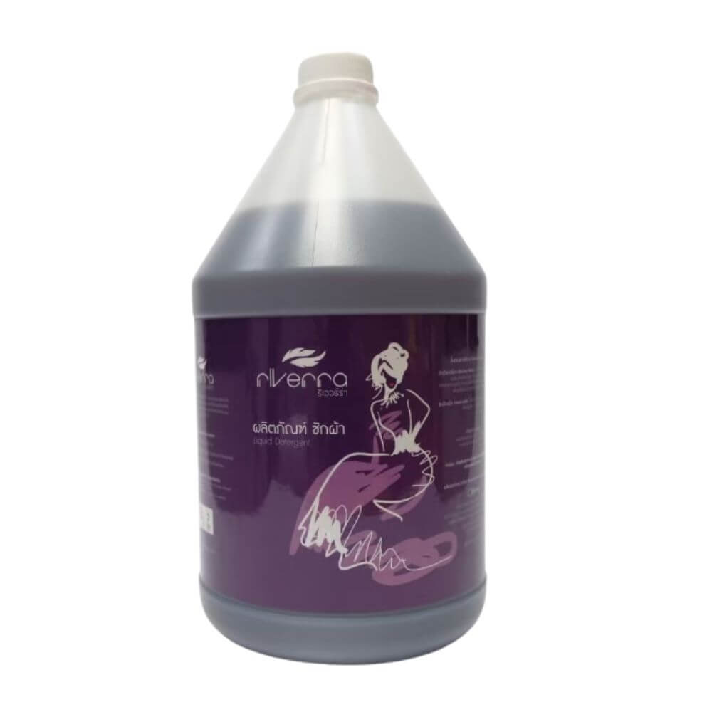 น้ำยาซักผ้าสูตรเข้มข้น ริเวอร์ร่า 3.8ลิตร กลิ่นไวโอเลตดรีม