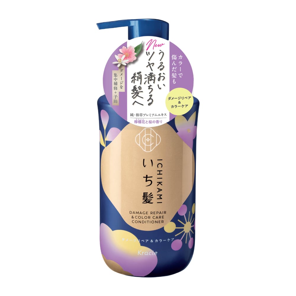 ครีมนวดบำรุงผม ICHIKAMI ดาเมจ รีแพร์ & คัลเลอร์ แคร์ 450 กรัม