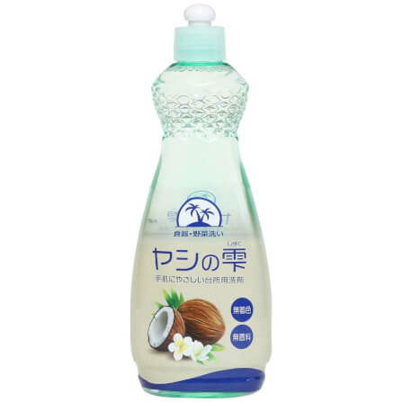 น้ำยาล้างจาน YASHI-NO-SHIZUKU กลิ่นมะพร้าว 600 มล._0