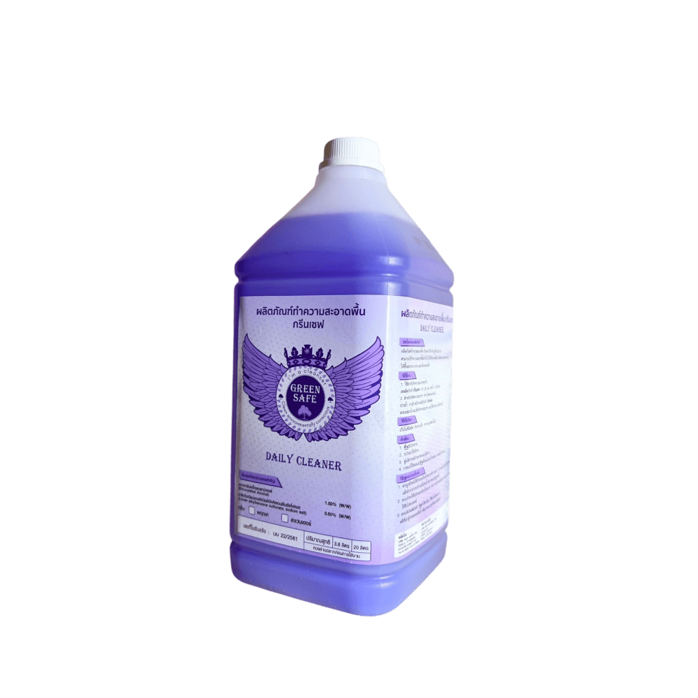 น้ำยาถูพื้น GREENSAFE 3.8 ลิตร กลิ่นลาเวนเดอร์