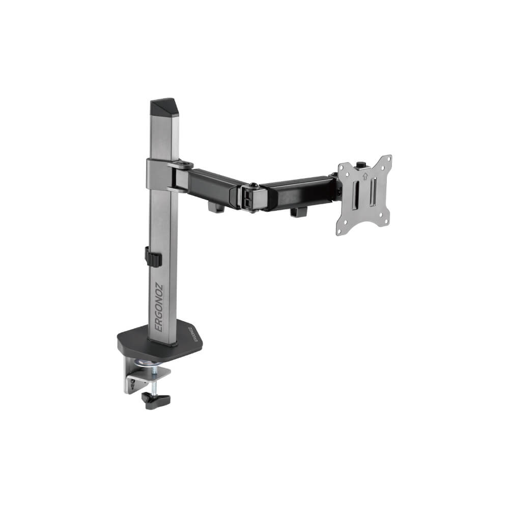 แขนจับจอ ERGONOZ รุ่น FULL MOTION ARM แขนเดี่ยว สำหรับหน้าจอ 17 - 32 นิ้ว สีเทาเข้ม (EGN-FMAV2-S)_0