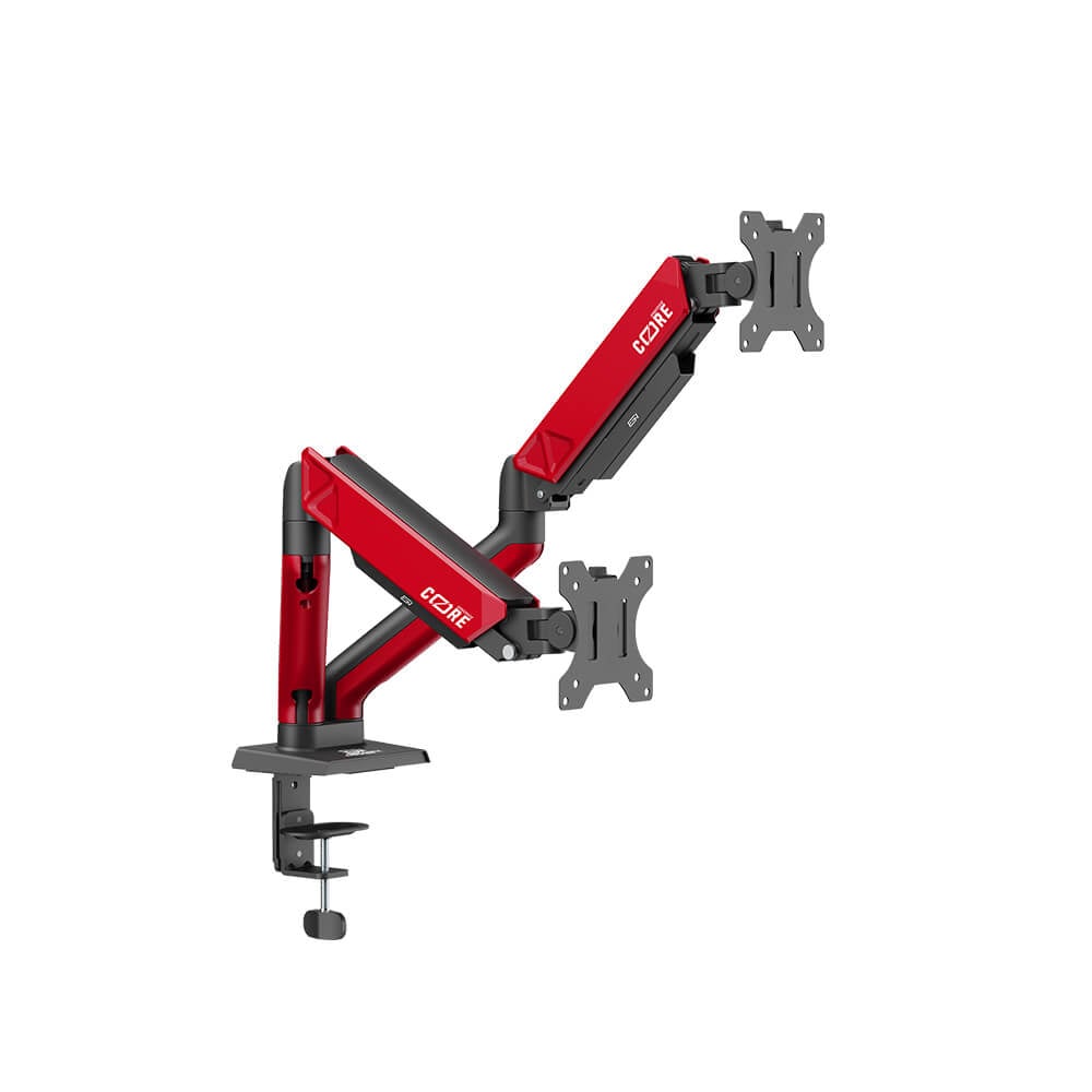 แขนจับจอ ERGONOZ รุ่น CORE แขนคู่ สำหรับหน้าจอ 17 - 32 นิ้ว สีแดง (EGN-CORE-D-R)_0