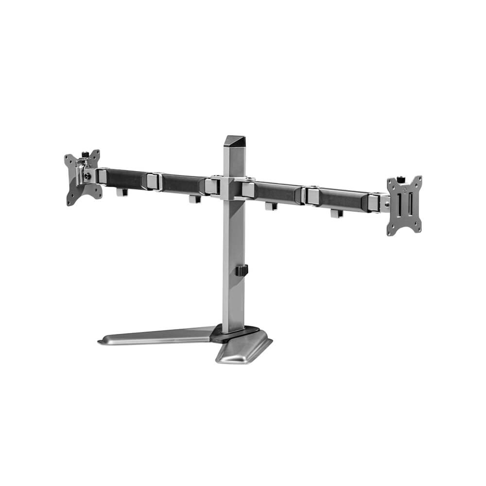 แขนจับจอ ERGONOZ รุ่น FULL MOTION ARM แขนคู่ สำหรับหน้าจอ 17 - 32 นิ้ว สีเทาเข้ม (EGN-FMAV2-D-BASE)