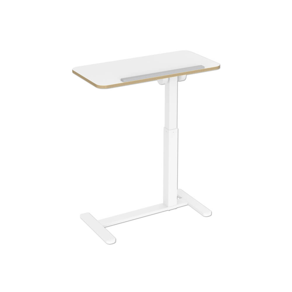 โต๊ะทำงานปรับระดับ มีล้อเลื่อน ERGONOZ EGN-STA04-W, สีขาว (STANDING LAPTOP DESK)_0