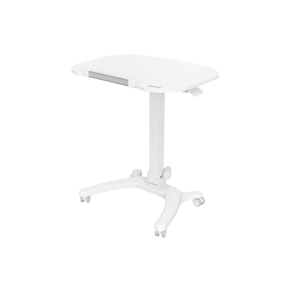 โต๊ะอเนกประสงค์แบบพับได้ มีล้อเลื่อน ERGONOZ EGN-STA05-W, สีขาว (MULTI-PURPOSE FOLDABLE DESK)_1