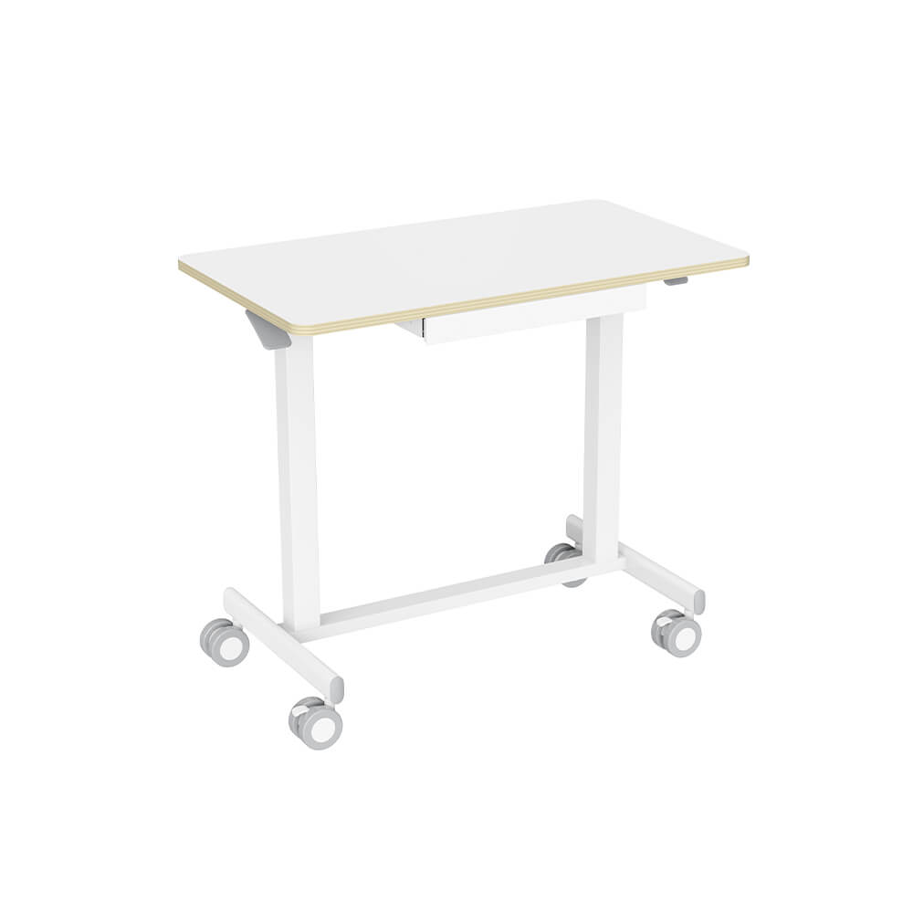 โต๊ะอเนกประสงค์เคลื่อนที่ มีล้อเลื่อน ERGONOZ EGN-STA07-W, สีขาว (MULIT-PURPOSE MOBILE DESK)_1