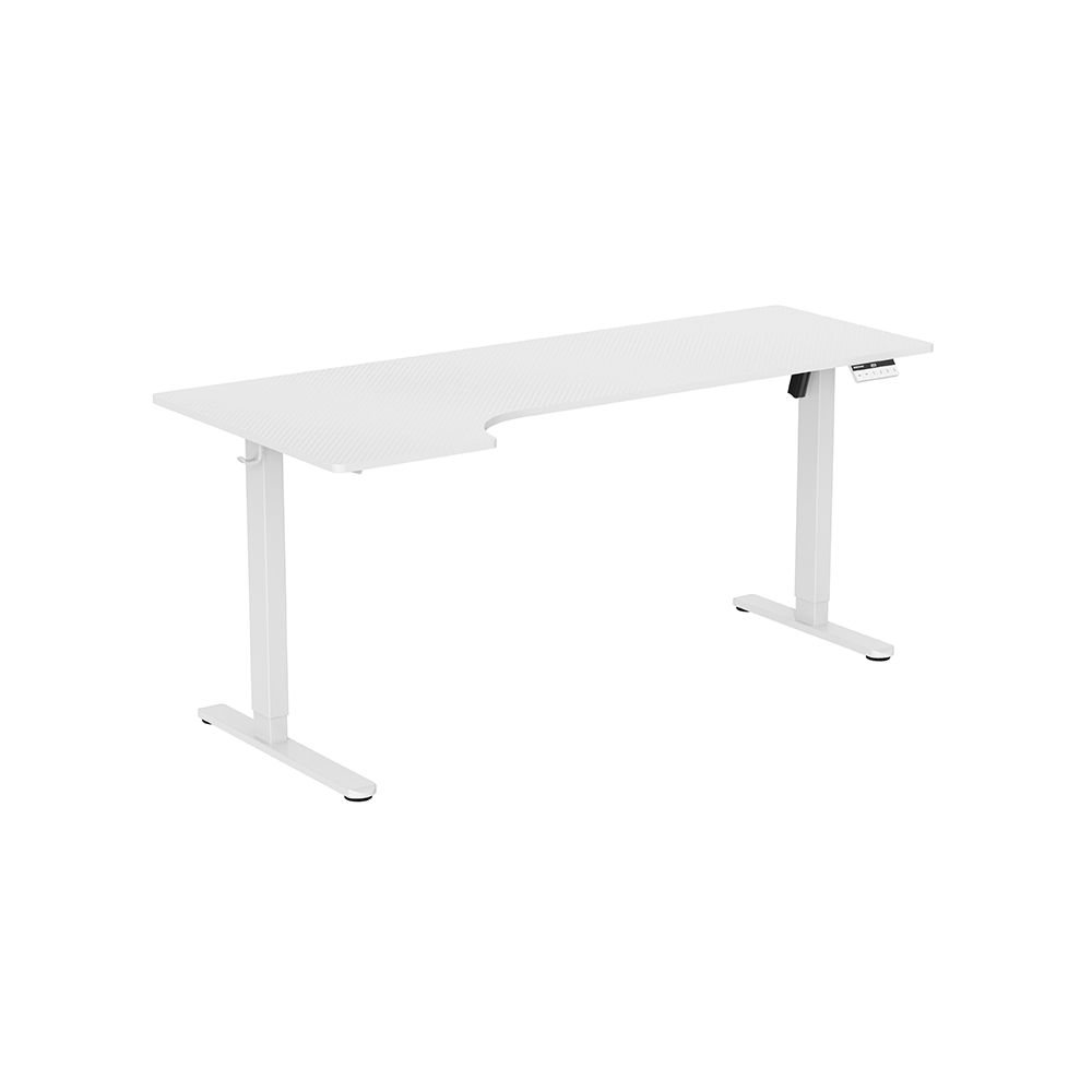 โต๊ะปรับระดับไฟฟ้า ERGONOZ EGN-ELSTA03-W, สีขาว (INTEGRA L-SHAPE ELECTRIC STANDING DESK)_1