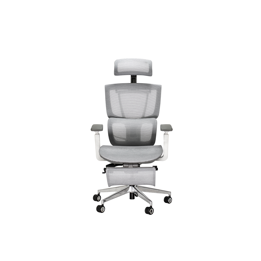 เก้าอี้ทำงาน เก้าอี้สุขภาพ ERGONOZ EGN-ERECTOR-G-1 สีเทา มีที่พักเท้า (ERECTOR ACTIVE LUMBAR ERGONOMIC CHAIR)_1