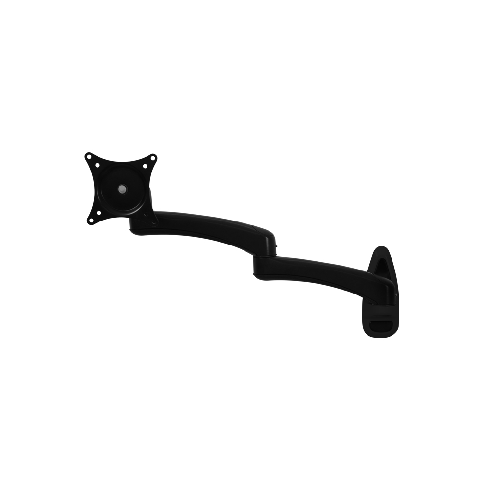 แขนจับจอ ERGONOZ รุ่น METALIC 02 WALL MOUNT SET11 แขนเดี่ยว สำหรับหน้าจอ 15 - 32 นิ้ว สีดำ (EGN-02-SET11-B)