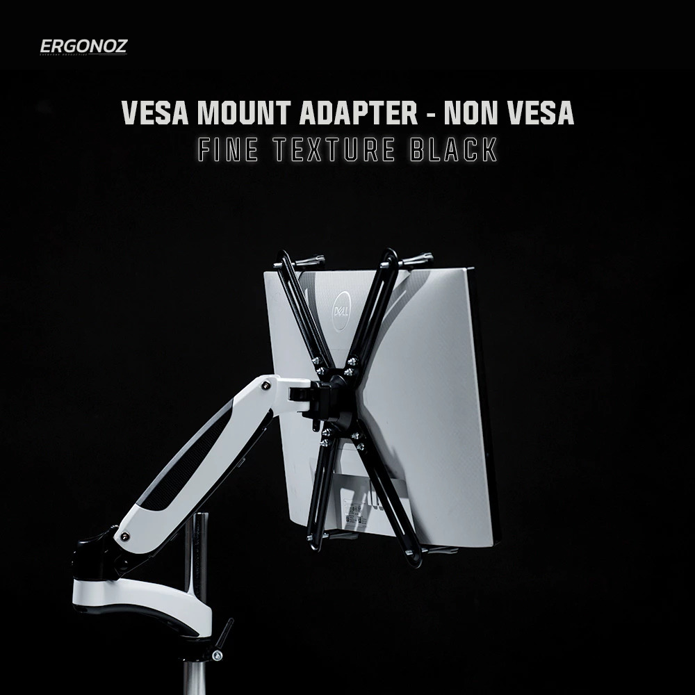 อะแดปเตอร์แปลงจอ NON-VESA ERGONOZ EGN-ACC02V2, สีดำ (ADAPTER VESA - NON VESA)