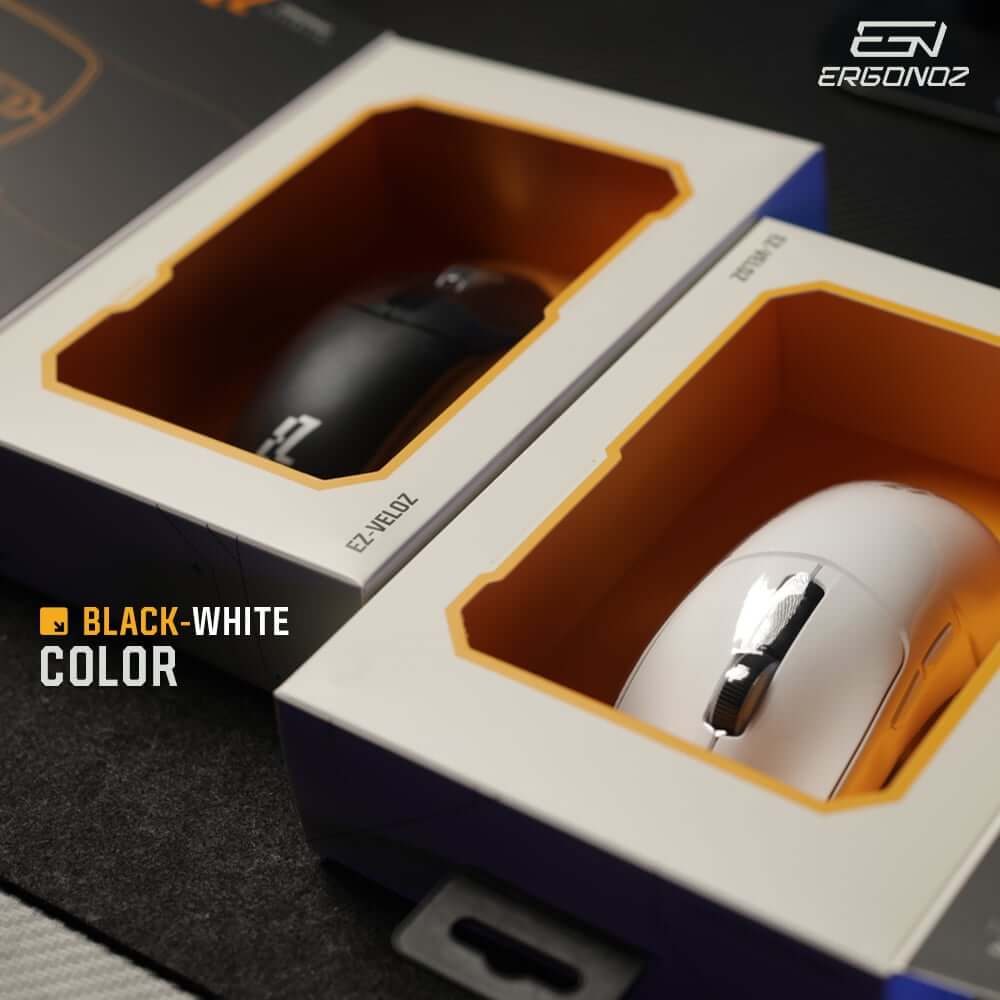 เมาส์เกมมิ่งไร้สาย, ERGONOZ EZ-VELOZ-EP1-B, สีดำ (EZZENTIAL GAMING MOUSE VELOZ ONE)