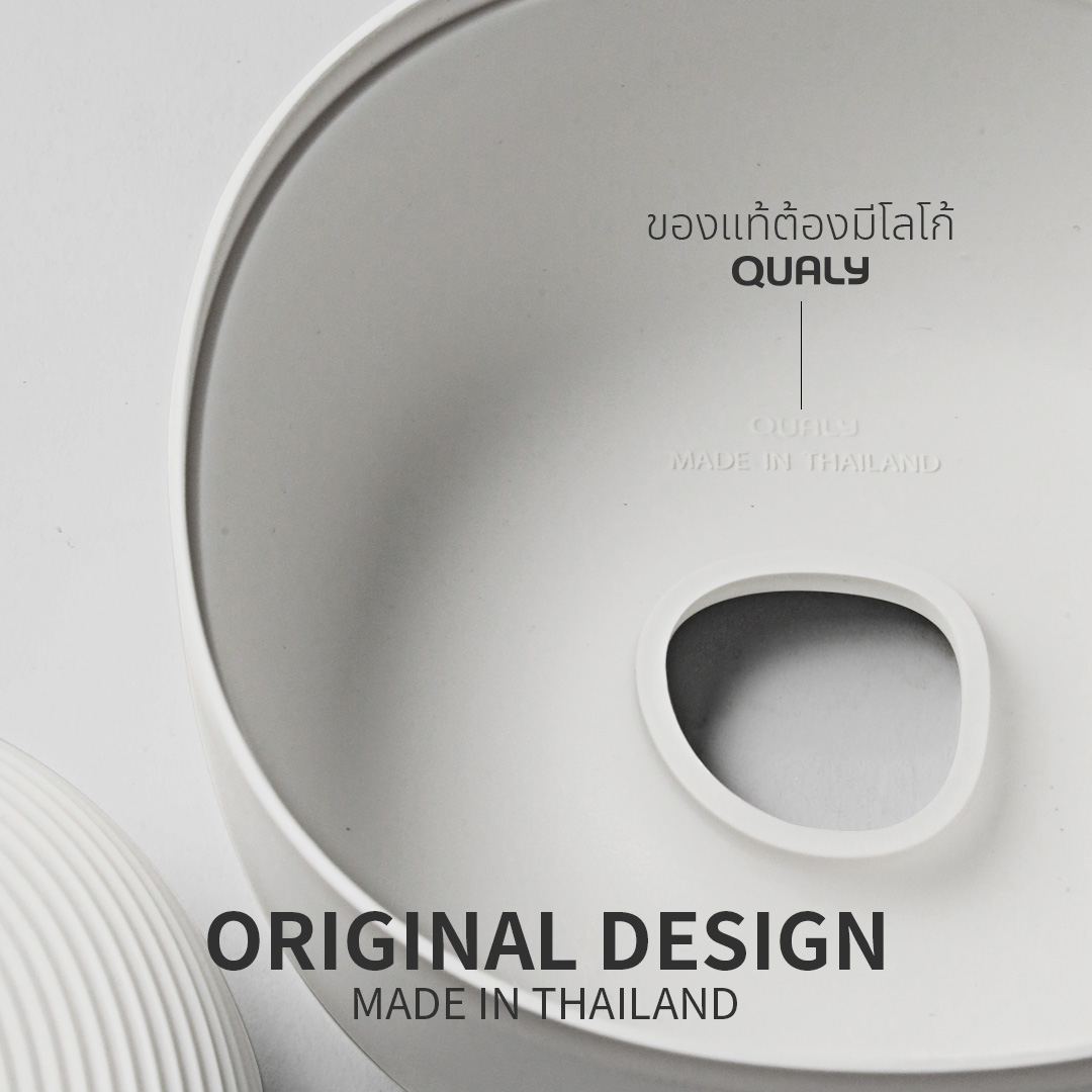 กล่องทิชชู QUALY รุ่น MINI พร้อมฟิกเกอร์ฉลามวาฬ ขนาด 13.8X13.8X9.1 ซม. ใช้งานได้สองด้าน สีขาว_7