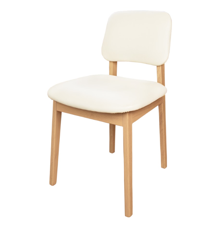เก้าอี้ทานข้าวไม้ยางพารา MAAI DESIGN รุ่น AIKO CHAIR สีบีช