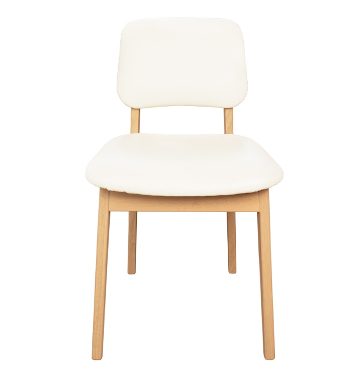 เก้าอี้ทานข้าวไม้ยางพารา MAAI DESIGN รุ่น AIKO CHAIR สีบีช