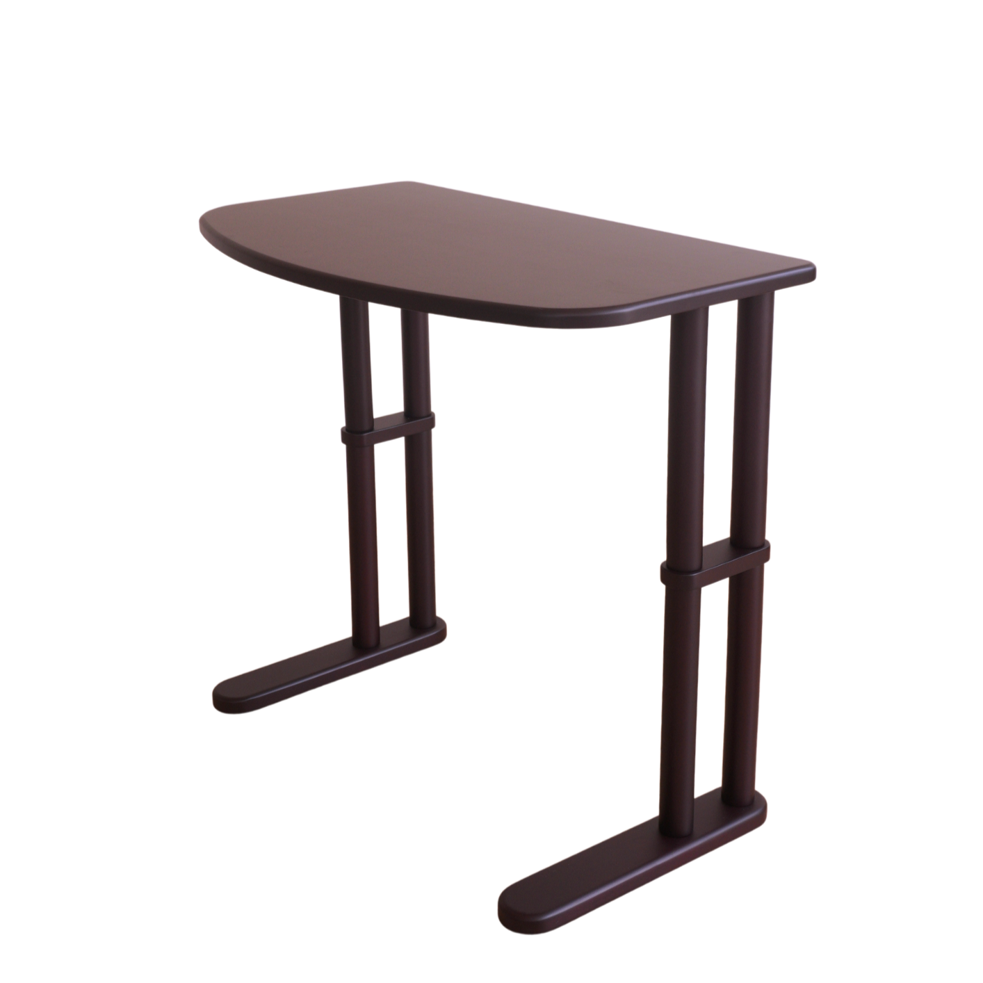 โต๊ะทำงานไม้ยางพารา ปรับ2ระดับ MAAI DESIGN รุ่น TACHI SIDE TABLE สีเชอร์รี่ชิลี_0