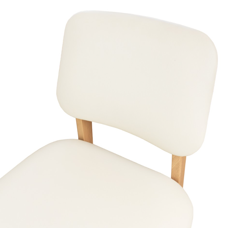 เก้าอี้ทานข้าวไม้ยางพารา MAAI DESIGN รุ่น AIKO CHAIR สีบีช_4