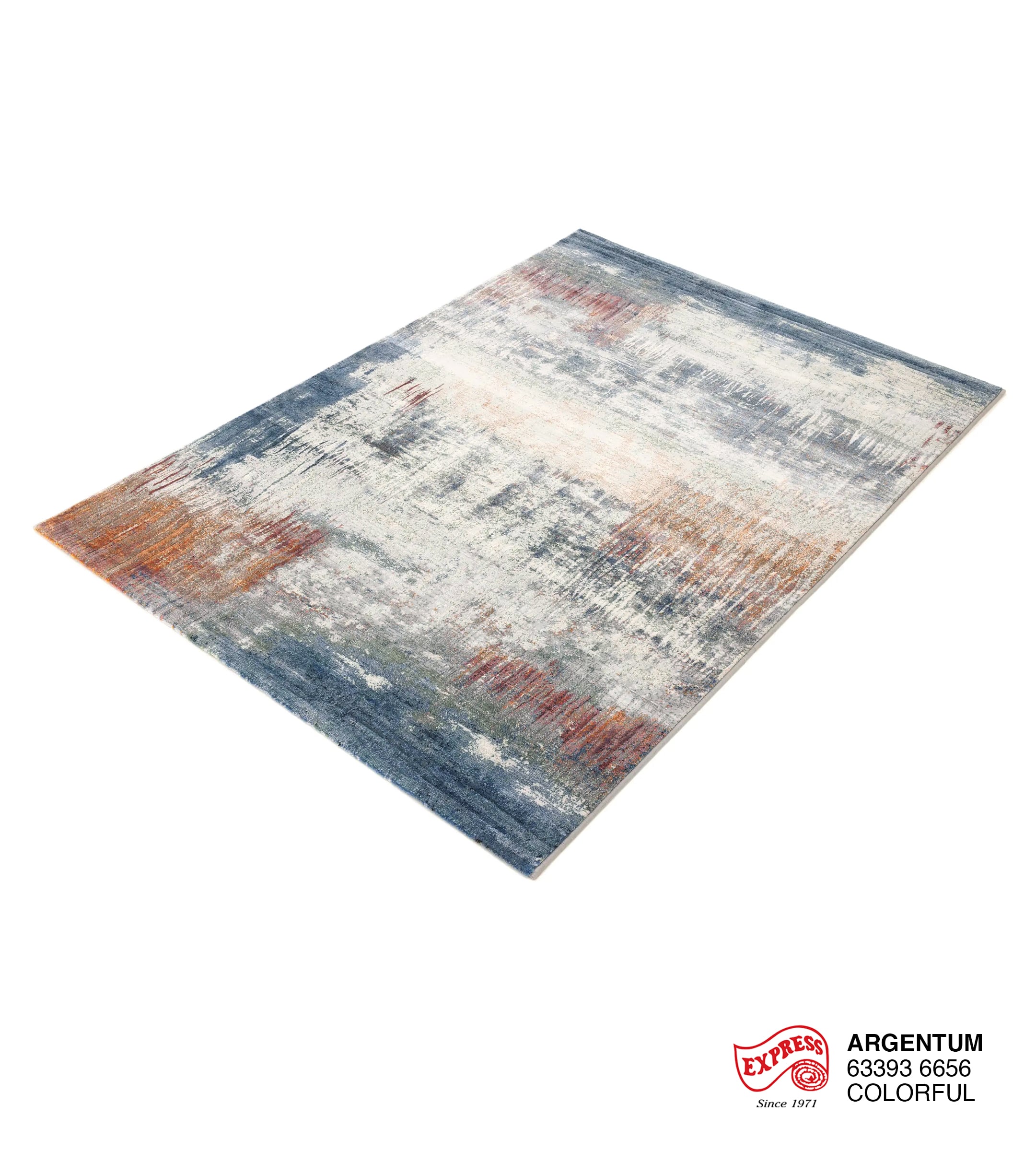 พรมปูพื้น EXPRESS CARPET รุ่น Argentum รหัส 63393 6656 ขนาด 160x230 ซม.หนา 11 มม. หลากสี