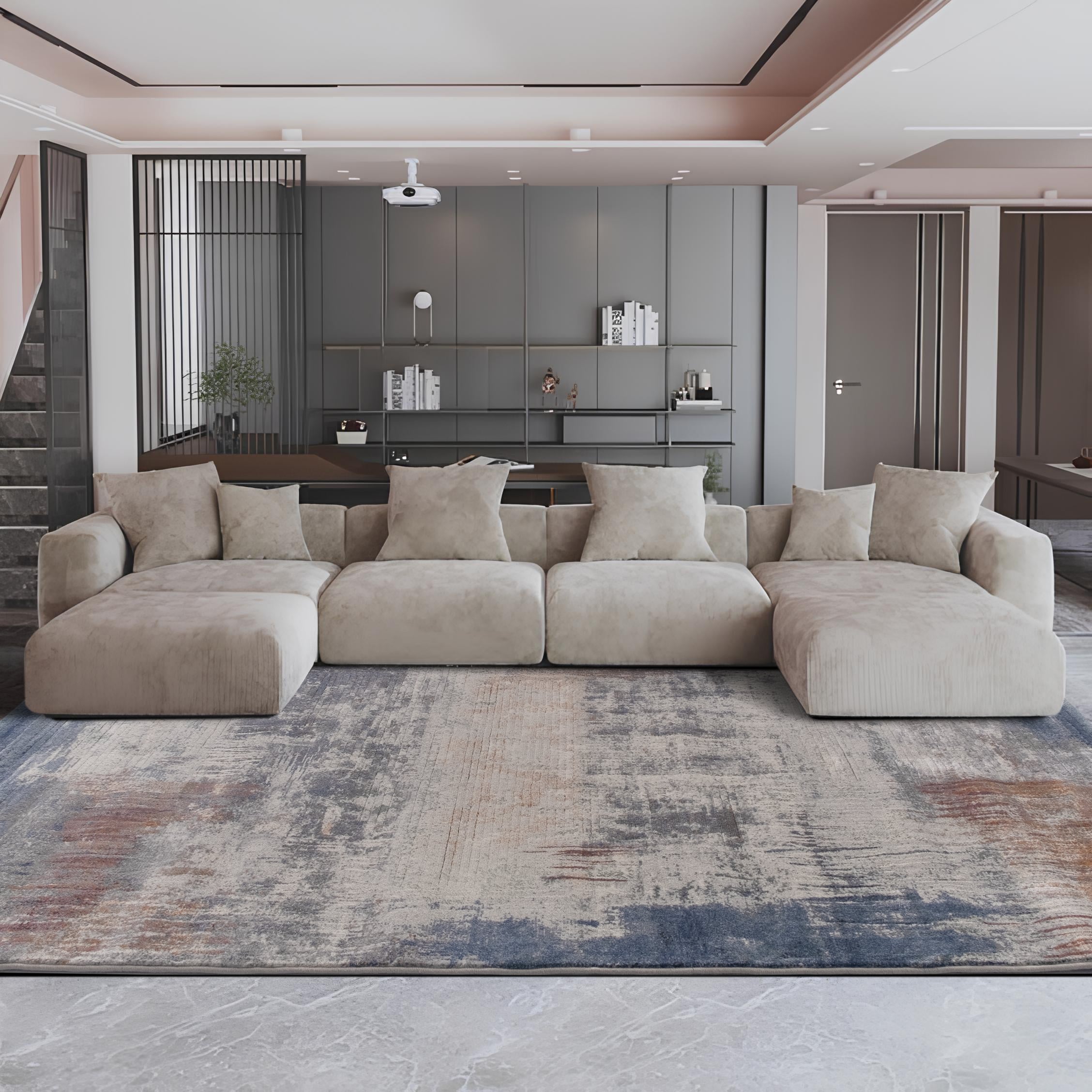 พรมปูพื้น EXPRESS CARPET รุ่น Argentum รหัส 63393 6656 ขนาด 160x230 ซม.หนา 11 มม. หลากสี_4