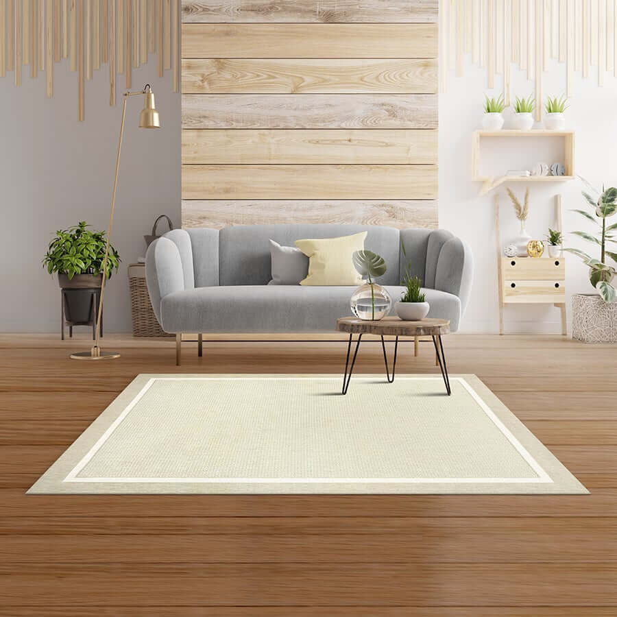 พรมปูพื้น EXPRESS CARPET รุ่น FENIX รหัส 20427 558 L1 ขนาด 200X290 ซม. หนา 4 มม.  สีครีม