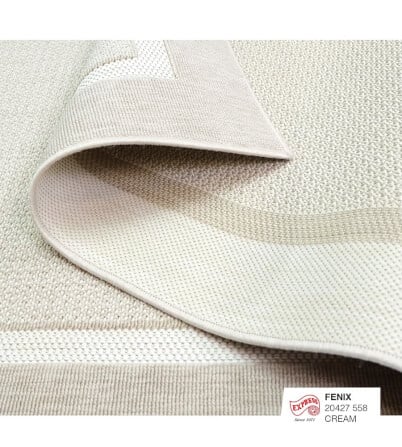 พรมปูพื้น EXPRESS CARPET รุ่น FENIX รหัส 20427 558 L1 ขนาด 200X290 ซม. หนา 4 มม.  สีครีม_3