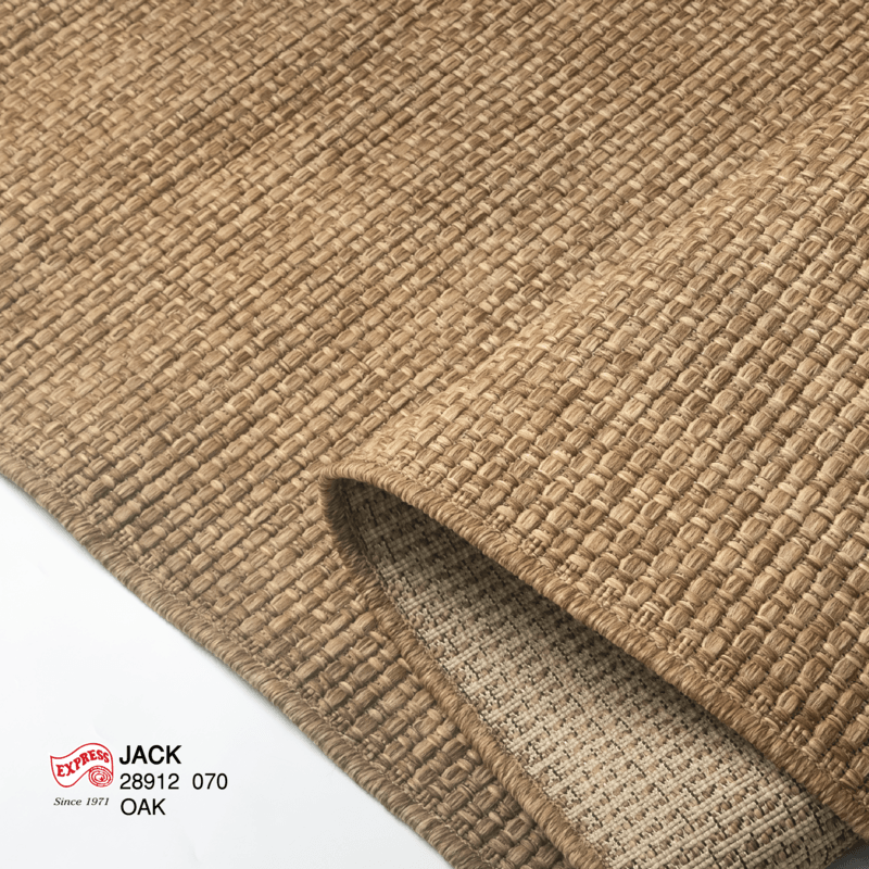 พรมปูพื้น EXPRESS CARPET รุ่น JACK รหัส 28912 070 L ขนาด 160X230 ซม. หนา 4 มม.  สีน้ำตาล