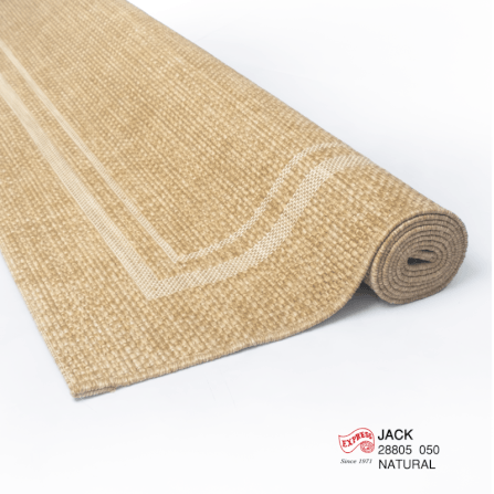 พรมปูพื้น EXPRESS CARPET รุ่น JACK รหัส 28805 050 L1 ขนาด 200X290 ซม. หนา 4 มม.  สีน้ำตาล_2