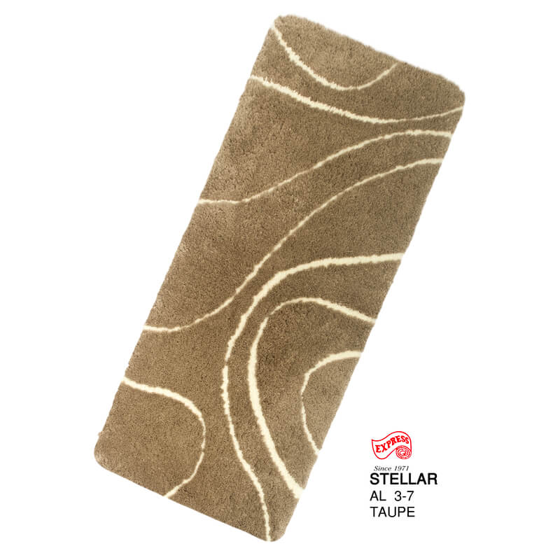 พรมเช็ดเท้ายาว EXPRESS CARPET รุ่น AL3-7 ขนาด50X120 ซม. หนา 18-23 มม. สีโทป 