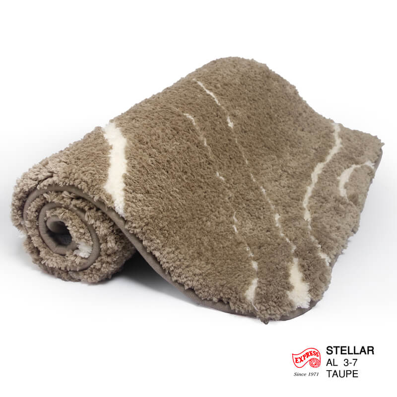 พรมเช็ดเท้ายาว EXPRESS CARPET รุ่น AL3-7 ขนาด50X120 ซม. หนา 18-23 มม. สีโทป 