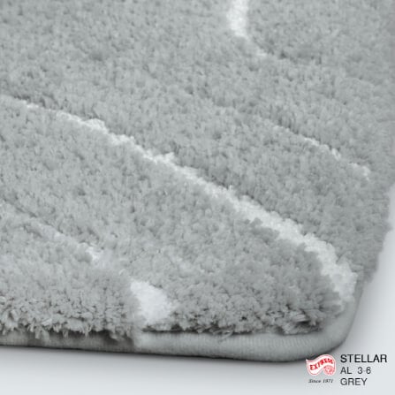 พรมเช็ดเท้ายาว EXPRESS CARPET รุ่น AL3-6 ขนาด50X120 ซม. หนา 18-23 มม. สีเทา _2