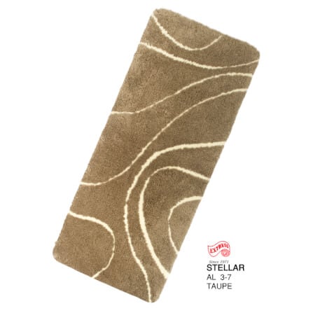 พรมเช็ดเท้ายาว EXPRESS CARPET รุ่น AL3-7 ขนาด50X120 ซม. หนา 18-23 มม. สีโทป _0