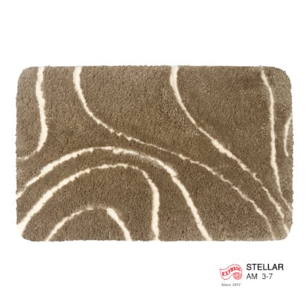 พรมเช็ดเท้าหน้าประตู EXPRESS CARPET รุ่น AM3-7 ขนาด45X70 ซม. หนา 18-23 มม. สีโทป _0