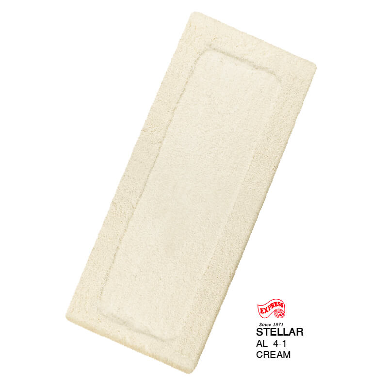 พรมเช็ดเท้ายาว EXPRESS CARPET รุ่น AL4-1 ขนาด50X120 ซม. หนา 20-30 มม. สีครีม 