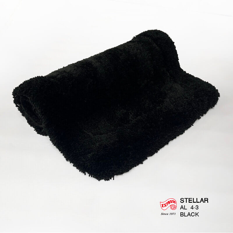 พรมเช็ดเท้ายาว EXPRESS CARPET รุ่น AL4-3 ขนาด50X120 ซม. หนา 20-30 มม. สีดำ 