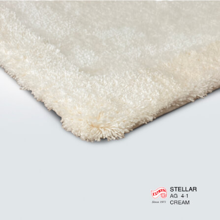 พรมเช็ดเท้าชุดห้องน้ำ 2 ชิ้น EXPRESS CARPET รุ่น AG4-1 ขนาด45X70 ซม.และ พรมรูปตัว U 50X60 ซม. หนา 20-30 มม. สีครีม _2