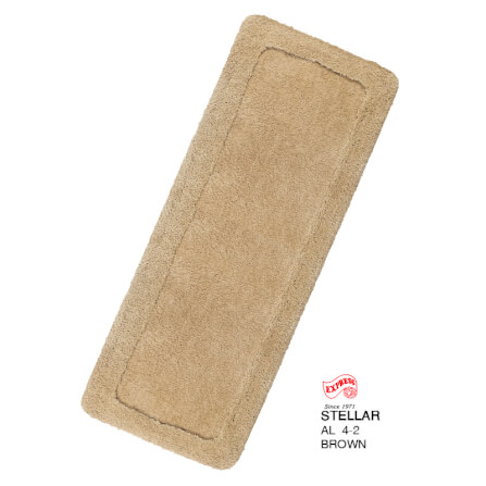 พรมเช็ดเท้ายาว EXPRESS CARPET รุ่น AL4-2 ขนาด50X120 ซม. หนา 20-30 มม. สีน้ำตาล _0