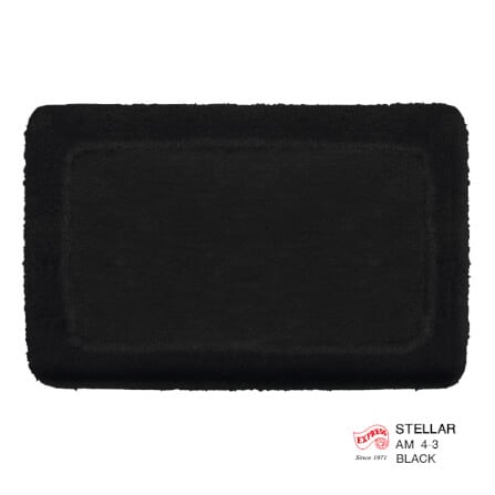 พรมเช็ดเท้าหน้าประตู EXPRESS CARPET รุ่น AM4-3 ขนาด45X70 ซม. หนา 20-30 มม. สีดำ _0