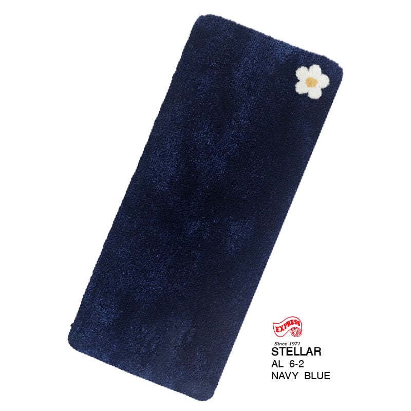 พรมเช็ดเท้ายาว EXPRESS CARPET รุ่น AL6-2 ขนาด50X120 ซม. หนา 20 มม. สีน้ำเงิน 