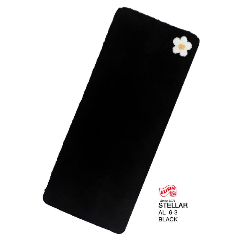 พรมเช็ดเท้ายาว EXPRESS CARPET รุ่น AL6-3 ขนาด50X120 ซม. หนา 20 มม. สีดำ 