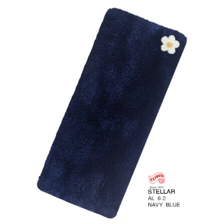 พรมเช็ดเท้ายาว EXPRESS CARPET รุ่น AL6-2 ขนาด50X120 ซม. หนา 20 มม. สีน้ำเงิน _0