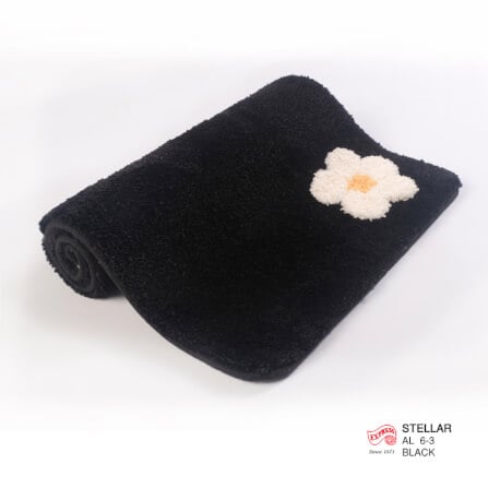 พรมเช็ดเท้ายาว EXPRESS CARPET รุ่น AL6-3 ขนาด50X120 ซม. หนา 20 มม. สีดำ _3