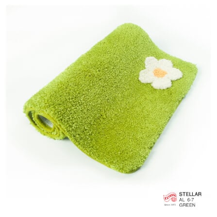 พรมเช็ดเท้ายาว EXPRESS CARPET รุ่น AL6-7 ขนาด50X120 ซม. หนา 20 มม. สีเขียว _3