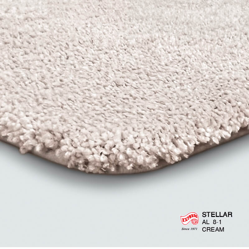 พรมเช็ดเท้ายาว EXPRESS CARPET รุ่น AL8-1 ขนาด50X120 ซม. หนา 20 มม. สีครีม 