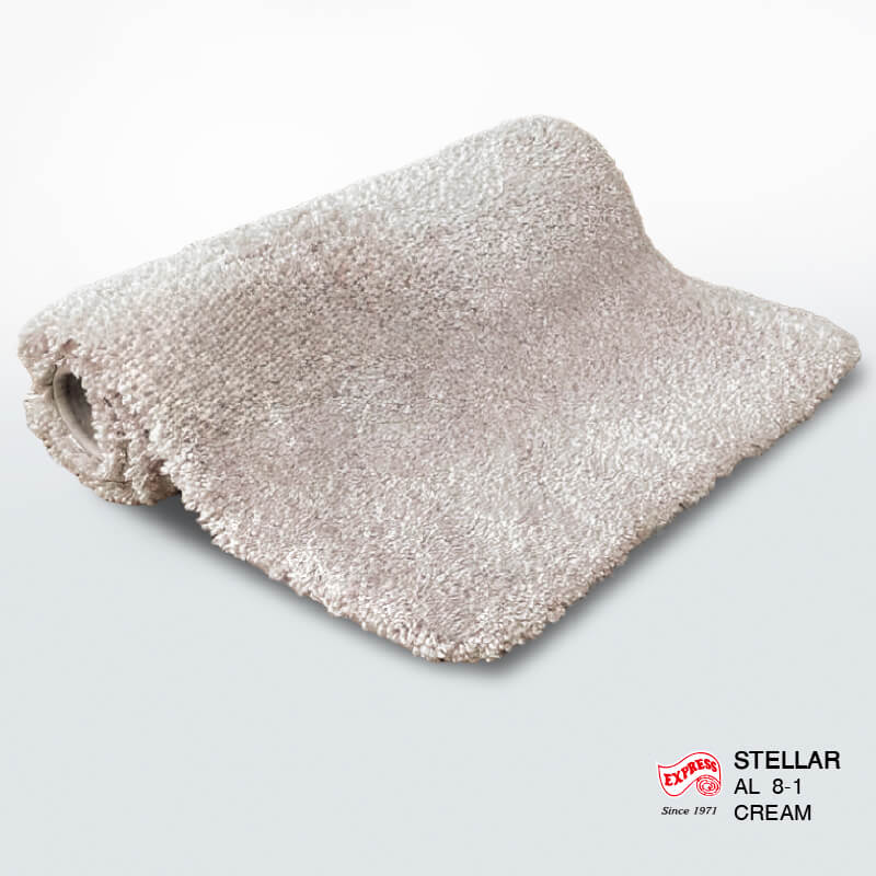 พรมเช็ดเท้ายาว EXPRESS CARPET รุ่น AL8-1 ขนาด50X120 ซม. หนา 20 มม. สีครีม 