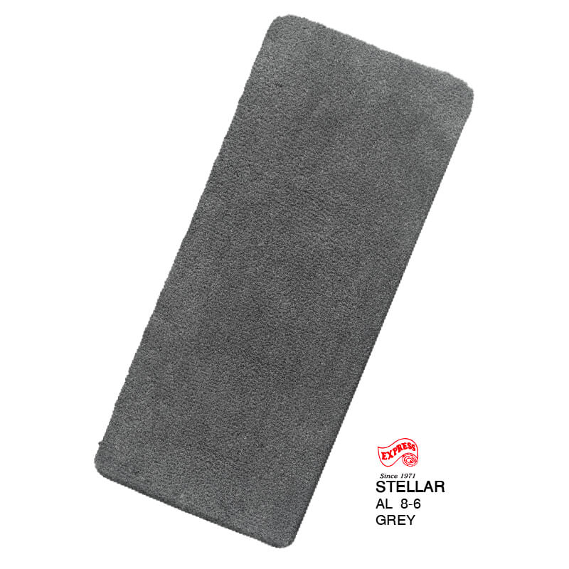พรมเช็ดเท้ายาว EXPRESS CARPET รุ่น AL8-6 ขนาด50X120 ซม. หนา 20 มม. สีเทา 