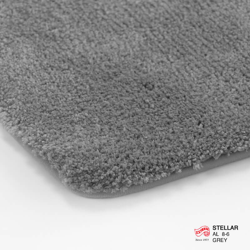 พรมเช็ดเท้ายาว EXPRESS CARPET รุ่น AL8-6 ขนาด50X120 ซม. หนา 20 มม. สีเทา 