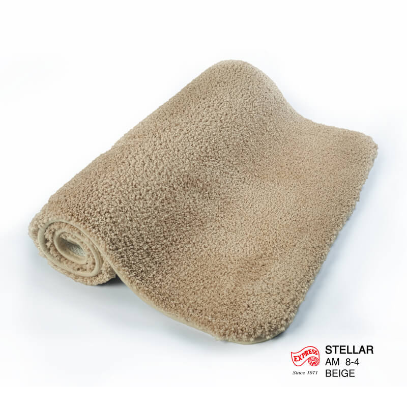 พรมเช็ดเท้าหน้าประตู EXPRESS CARPET รุ่น AM8-4 ขนาด45X70 ซม. หนา 20 มม. สีเบจ 